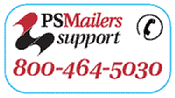 PSMailers support